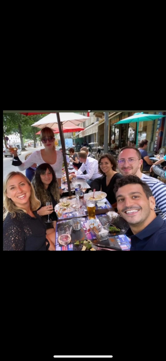 Avec Nelly Garnier au campus de Valérie Pécresse à Brive-la-Gaillarde en 2021.